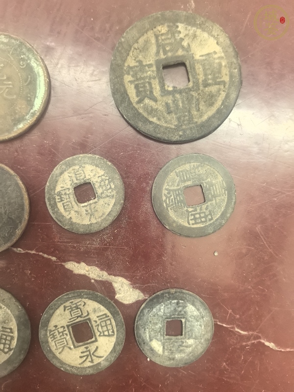 古玩錢幣康熙通寶真品鑒賞圖
