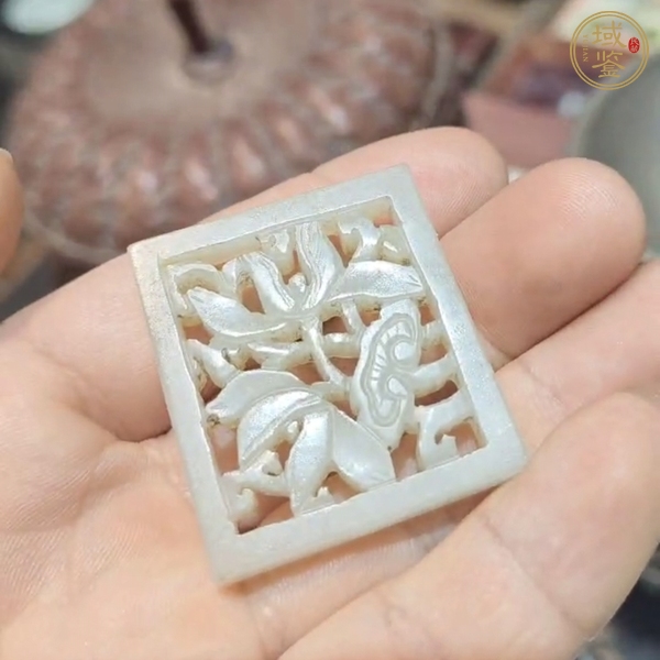 古玩玉器帶扣真品鑒賞圖