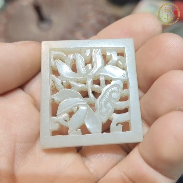 古玩玉器帶扣真品鑒賞圖
