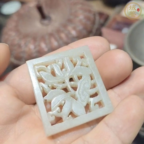 古玩玉器帶扣真品鑒賞圖
