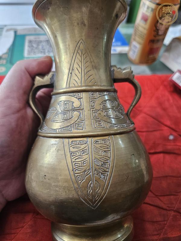 古玩銅器銅壺真品鑒賞圖