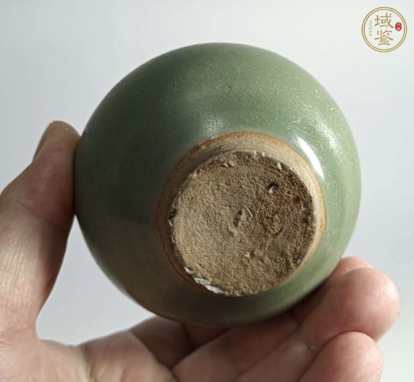 古玩陶瓷龍泉窯芋頭罐真品鑒賞圖