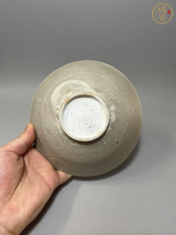 古玩陶瓷青白釉花卉紋碗真品鑒賞圖