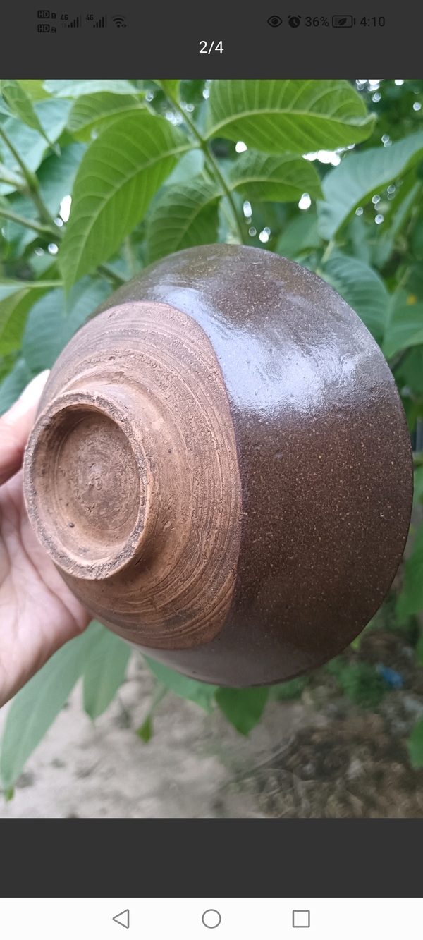 古玩陶瓷元末明初～三碗不過(guò)崗酒盞拍賣(mài)，當(dāng)前價(jià)格49元