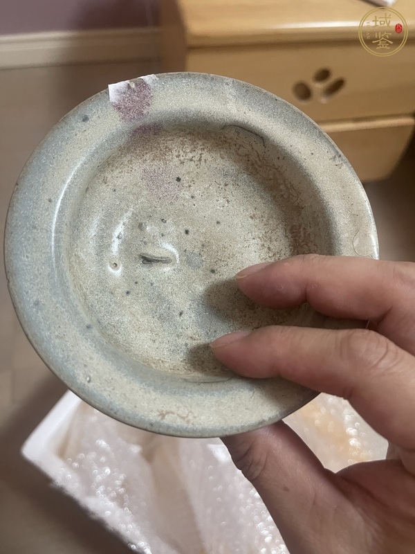 古玩陶瓷鈞瓷盤(pán)真品鑒賞圖