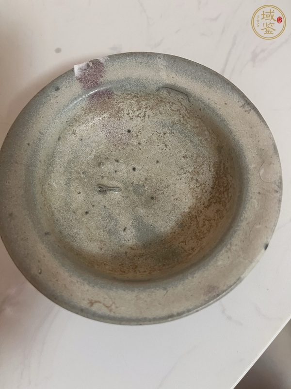 古玩陶瓷鈞瓷盤(pán)真品鑒賞圖