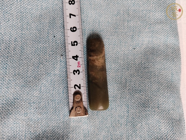 古玩玉器和田玉管真品鑒賞圖
