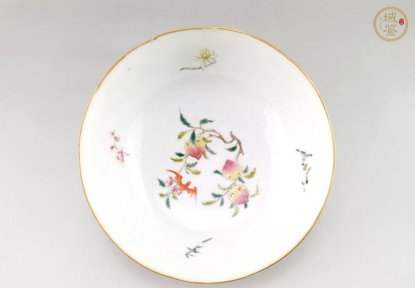 古玩陶瓷粉彩碗真品鑒賞圖