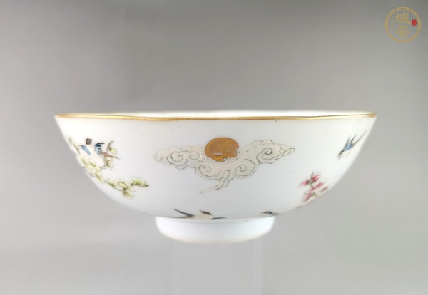 古玩陶瓷粉彩碗真品鑒賞圖