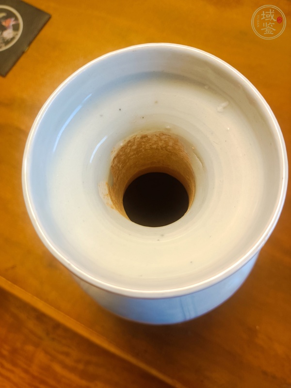 古玩陶瓷青白釉拿手樽真品鑒賞圖