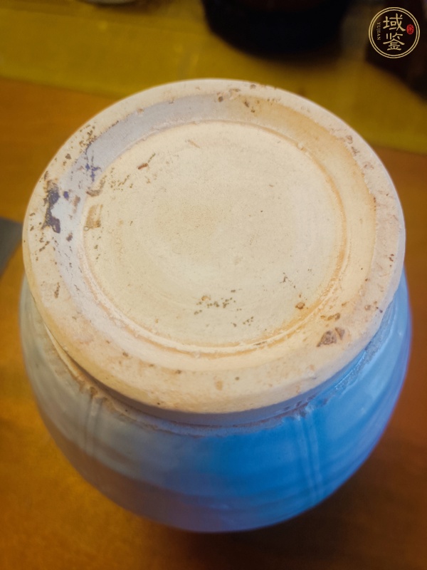 古玩陶瓷青白釉拿手樽真品鑒賞圖