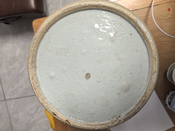 古玩陶瓷青花雙龍戲珠紋將軍罐真品鑒賞圖