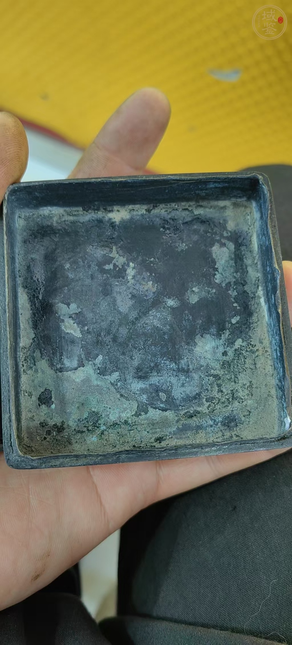 古玩雜項墨盒真品鑒賞圖