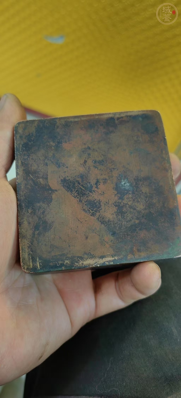 古玩雜項墨盒真品鑒賞圖