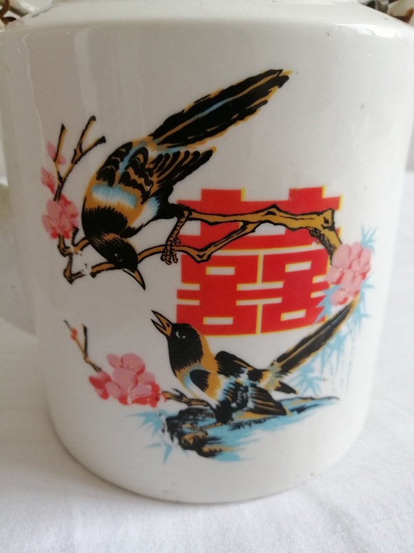 古玩轉賣喜鵲登梅提梁壺拍賣，當前價格3500元