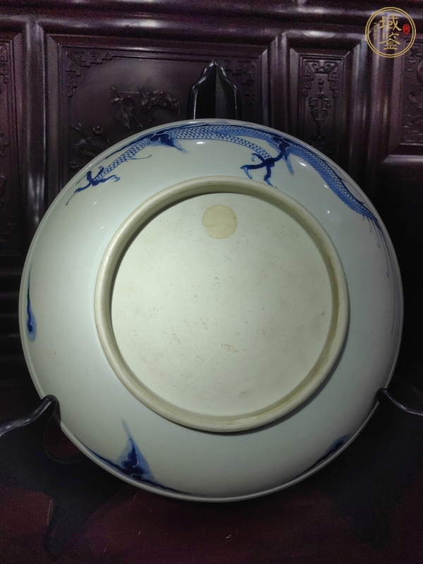 古玩陶瓷盤真品鑒賞圖