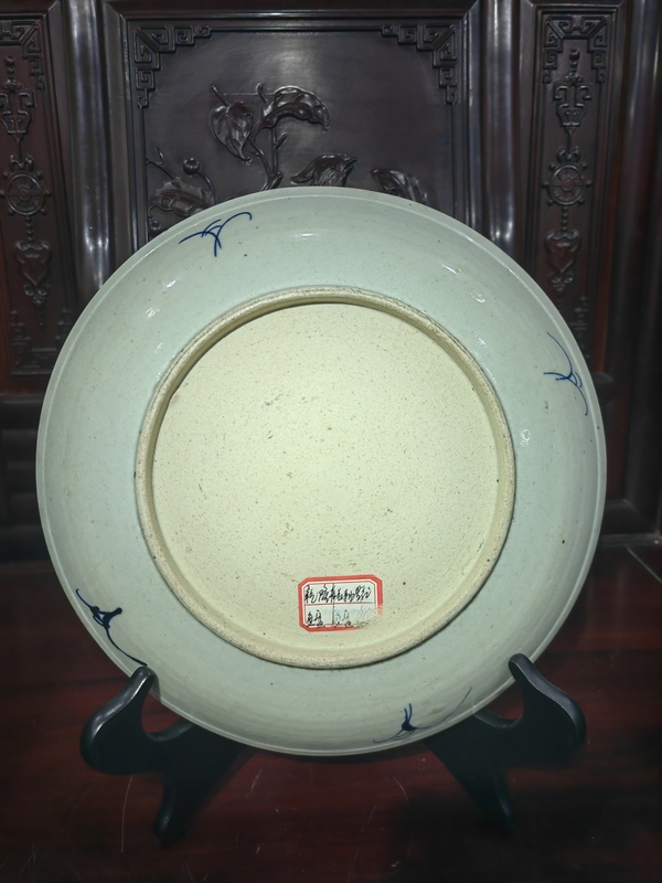 古玩陶瓷乾隆魚盤拍賣，當(dāng)前價(jià)格25000元
