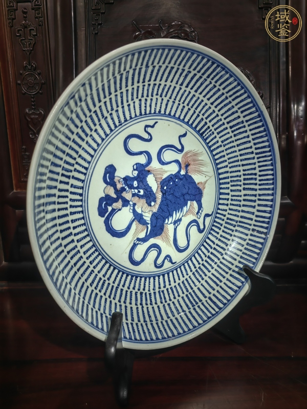 古玩陶瓷盤真品鑒賞圖