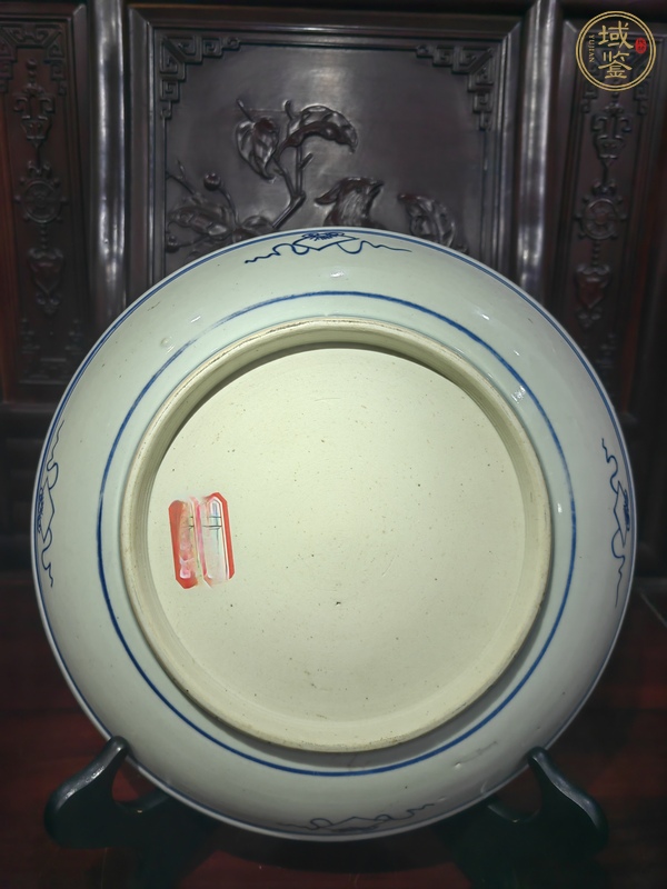 古玩陶瓷盤真品鑒賞圖