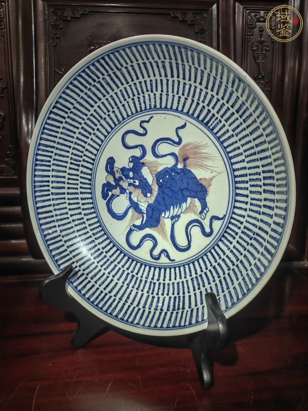 古玩陶瓷盤真品鑒賞圖
