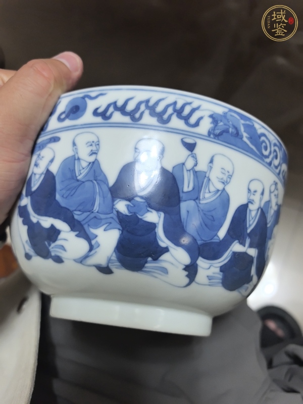古玩陶瓷青花碗真品鑒賞圖