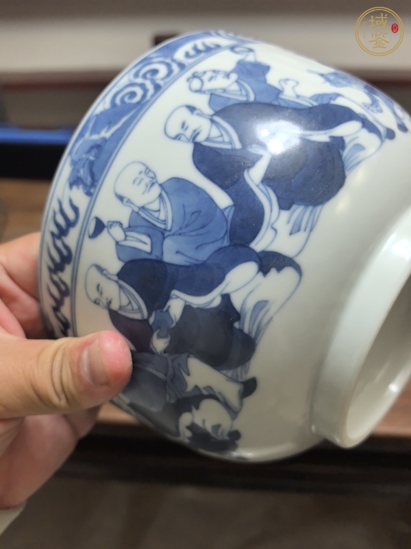 古玩陶瓷青花碗真品鑒賞圖