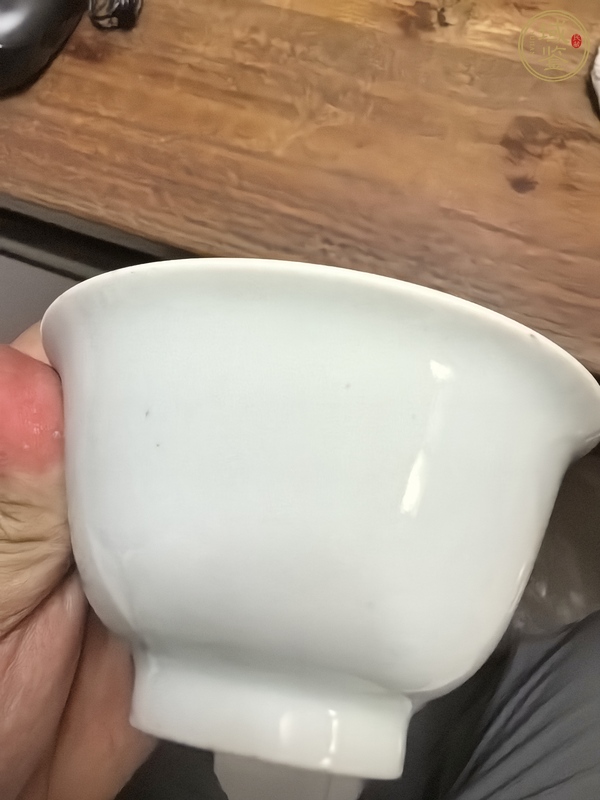 古玩陶瓷白釉杯真品鑒賞圖
