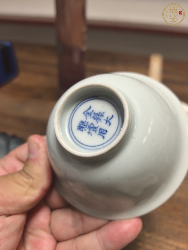 古玩陶瓷白釉杯真品鑒賞圖