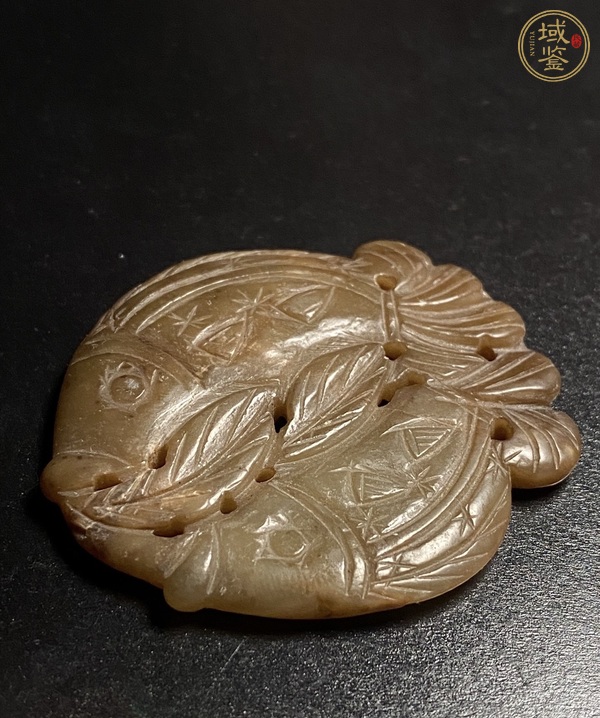 古玩雙魚佩真品鑒賞圖