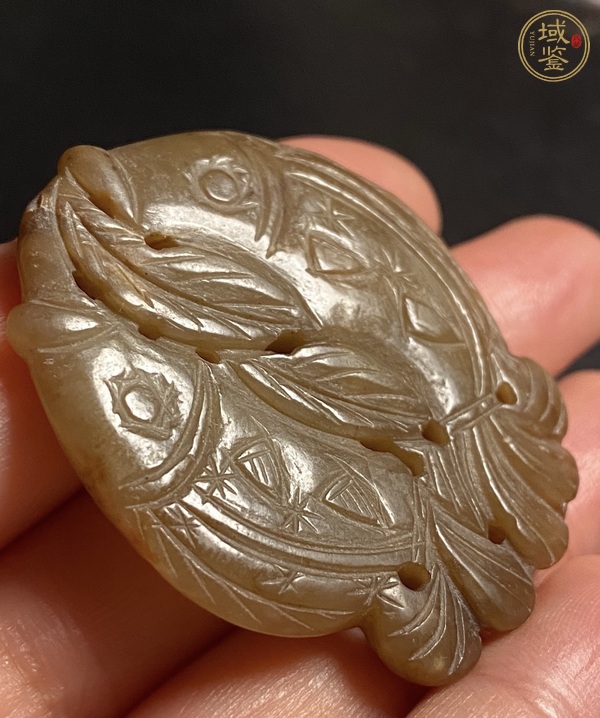 古玩玉器雙魚佩真品鑒賞圖