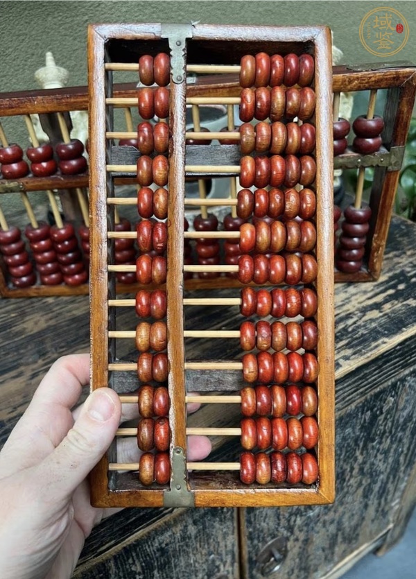 古玩雜項(xiàng)算盤(pán)真品鑒賞圖