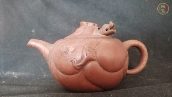 古玩雜項(xiàng)紫砂壺真品鑒賞圖