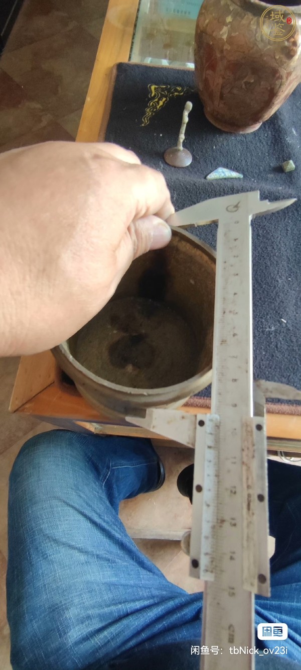 古玩銅器銅筆筒真品鑒賞圖