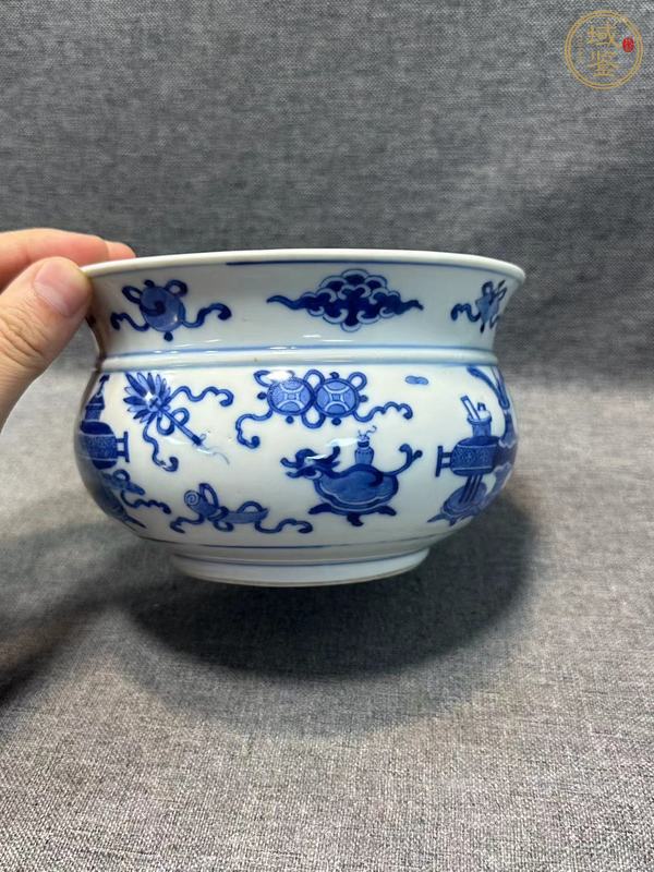古玩陶瓷青花爐真品鑒賞圖