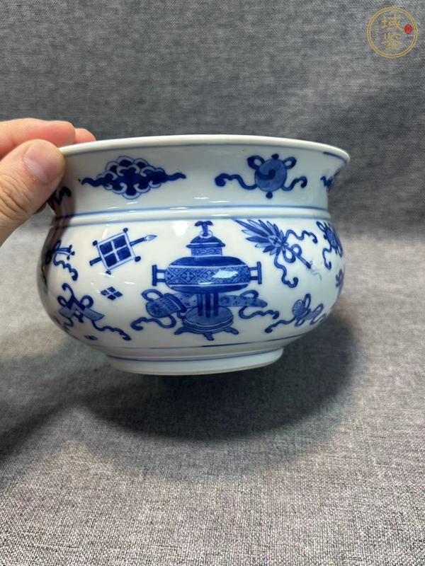 古玩陶瓷青花爐真品鑒賞圖