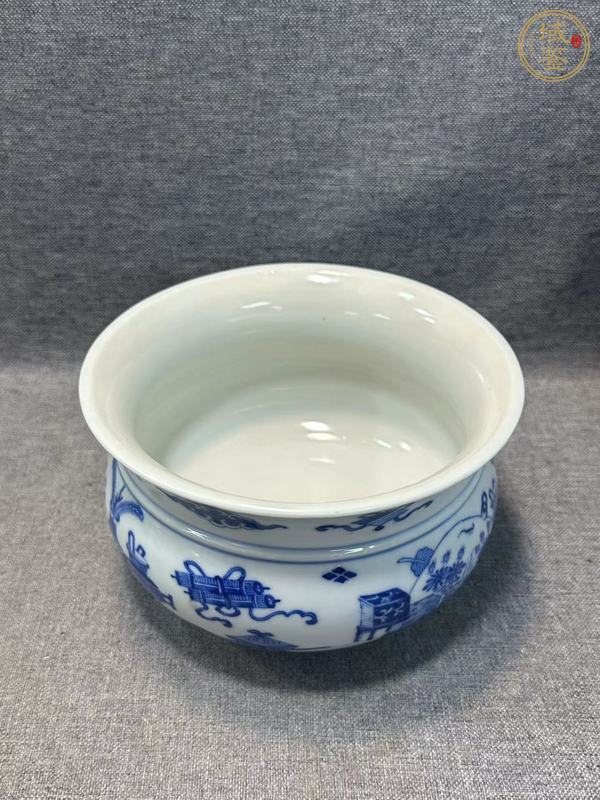 古玩陶瓷青花爐真品鑒賞圖