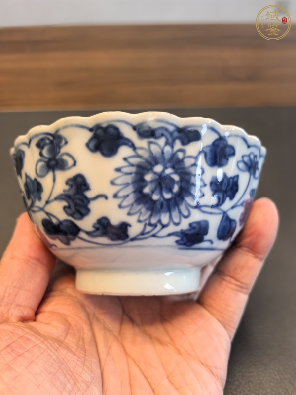 古玩康熙青花杯真品鑒賞圖