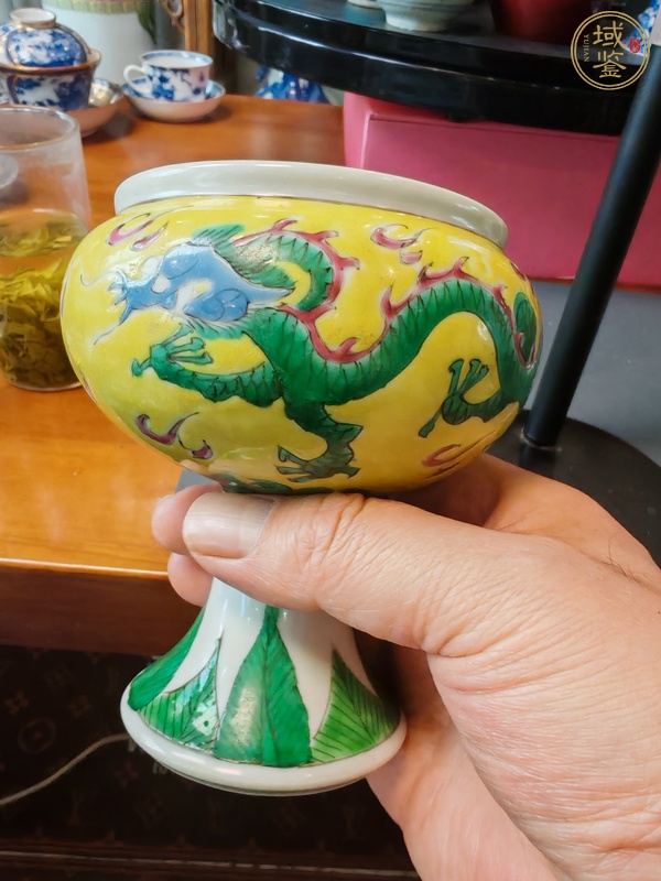 古玩陶瓷豆真品鑒賞圖