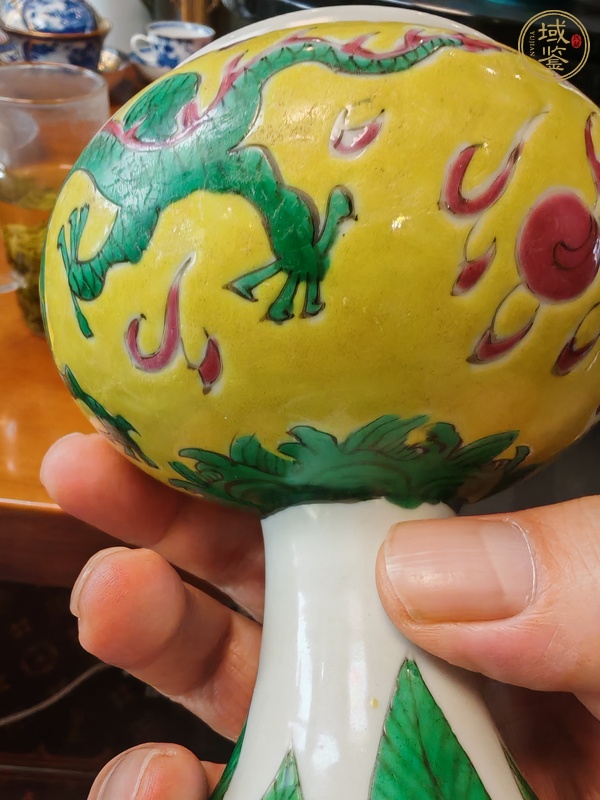 古玩陶瓷豆真品鑒賞圖