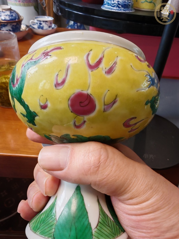 古玩陶瓷豆真品鑒賞圖