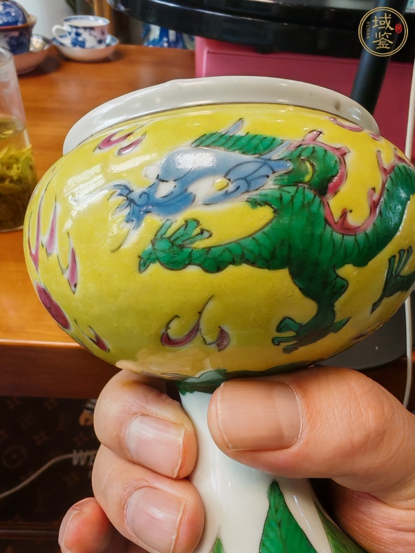 古玩陶瓷豆真品鑒賞圖