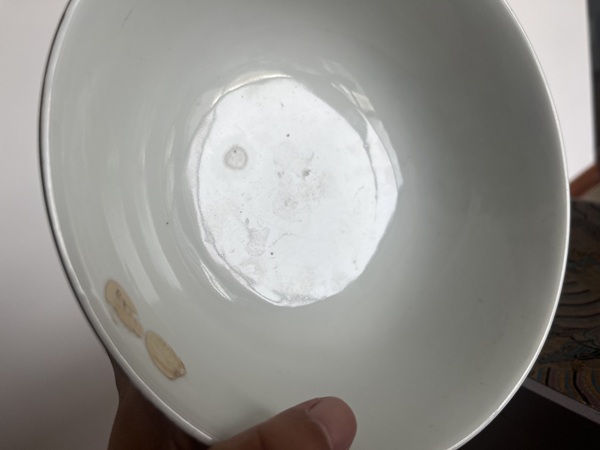 古玩陶瓷民國(guó)洪憲年制粉彩花卉紋大碗拍賣(mài)，當(dāng)前價(jià)格4288元
