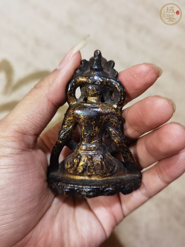 古玩銅器佛像真品鑒賞圖