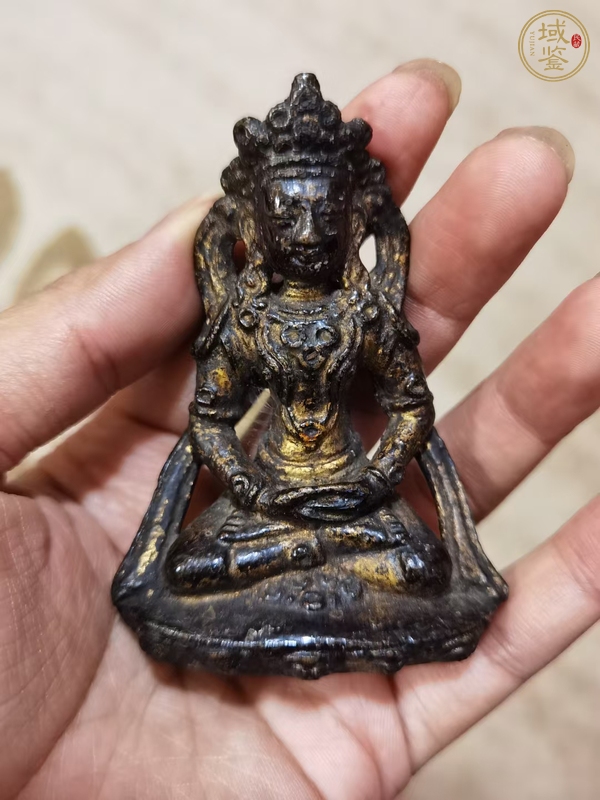 古玩銅器佛像真品鑒賞圖