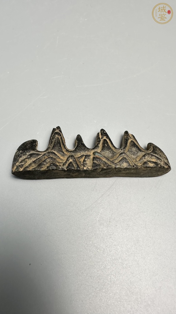 古玩銅筆架真品鑒賞圖