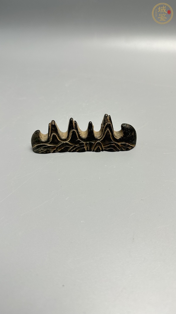 古玩銅器銅筆架真品鑒賞圖