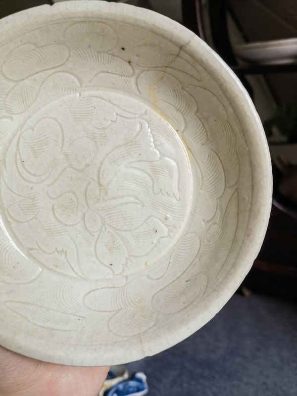 古玩陶瓷【精品】宋代白釉刻花洗拍賣，當(dāng)前價(jià)格0元