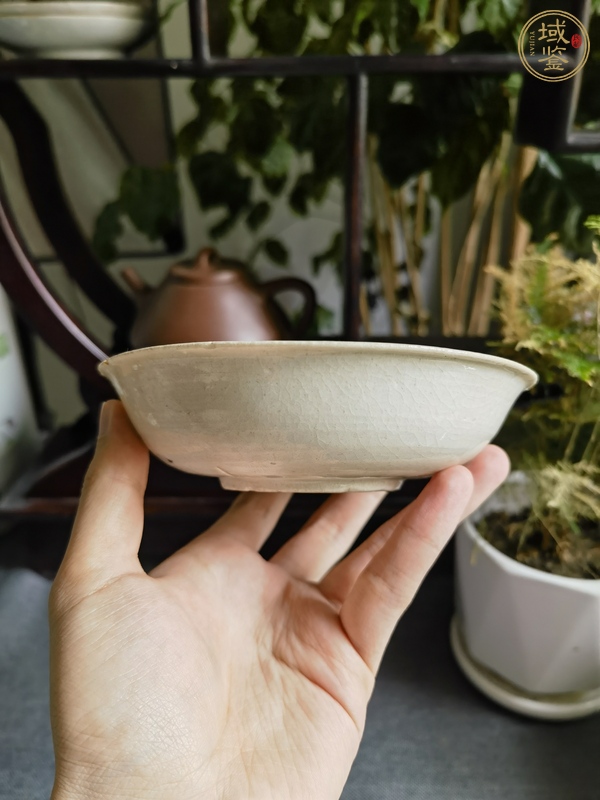 古玩陶瓷青白釉刻花盤(pán)真品鑒賞圖