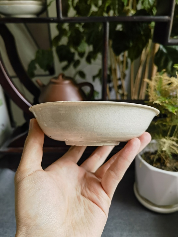 古玩陶瓷【精品】宋代白釉刻花洗拍賣，當(dāng)前價(jià)格0元