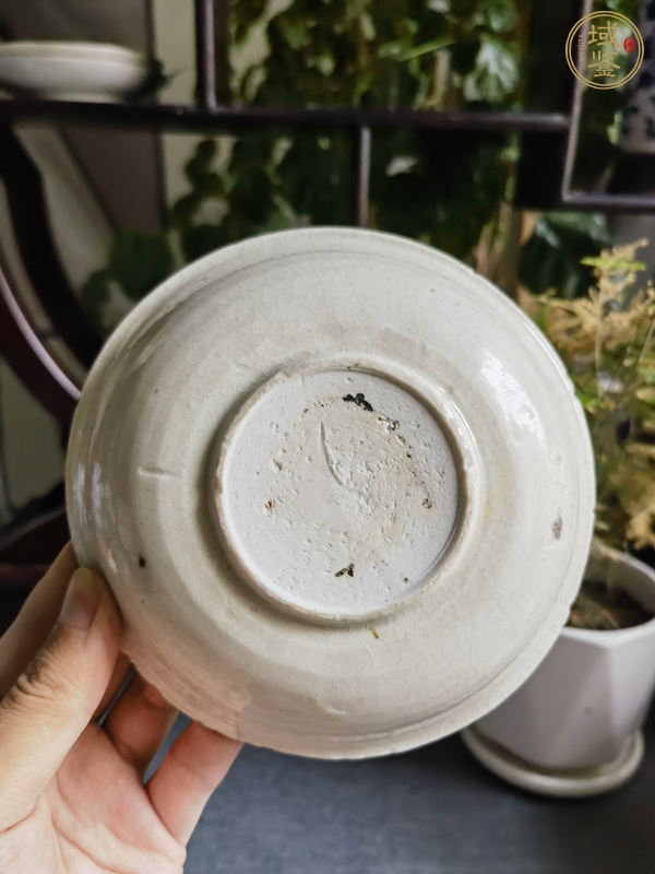 古玩陶瓷青白釉刻花盤(pán)真品鑒賞圖